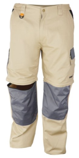 Spodnie ochronne 2 w 1, XL/56, 100% bawełna, 270g/m2 DEDRA BH41SR-XL