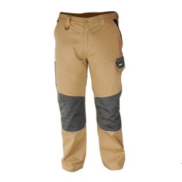Spodnie ochronne XL/56, bawełna elastan, 270g/m2 DEDRA BH42SP-XL